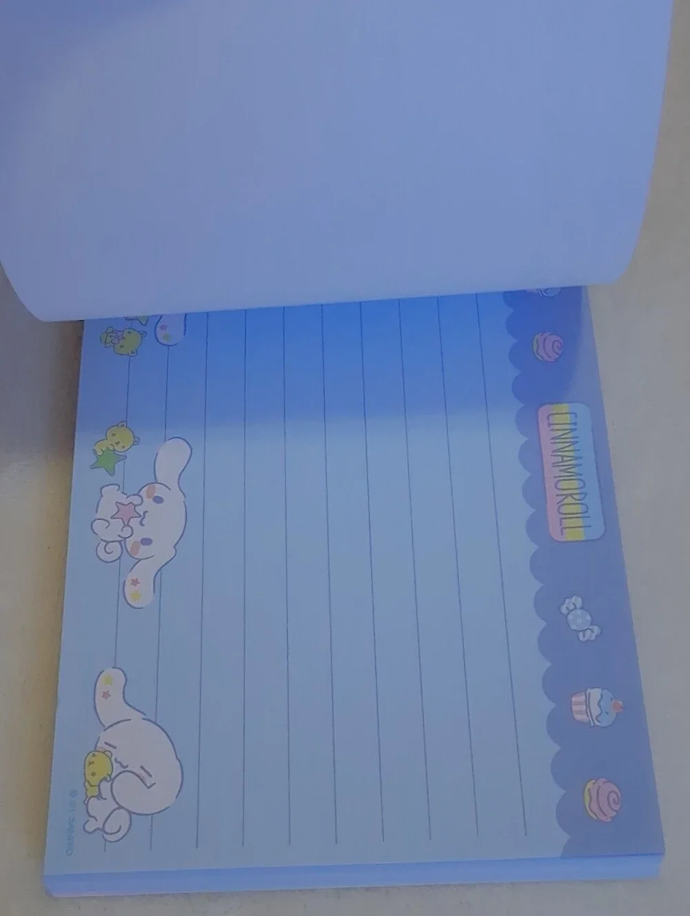 Cinnamoroll 128 Sheet Notepad W Stickers
